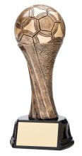 Resin Sculpture Pedestal Soccer