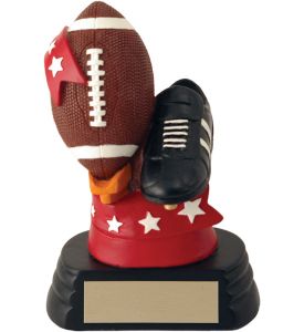 All Star  Football Shoe &amp; Ball Resin