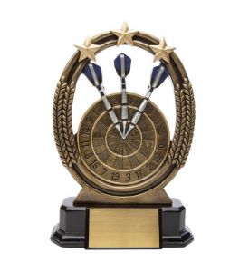 Resin Award Tri-Star Darts