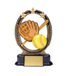 Resin Award Tri-Star Softball