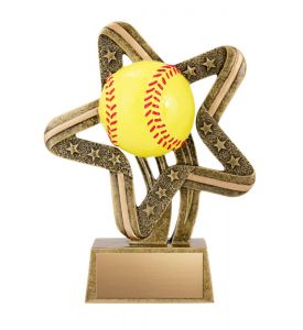 Resin Trophy Comet Softball