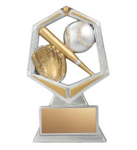 Resin Award Spirit Baseball