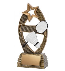 Resin Award Velocity Badminton