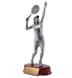 Resin Sculpture Classic Tennis F.