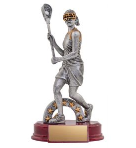 Resin Sculpture Classic Lacrosse F.