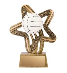 Resin Trophy Comet Volleyball
