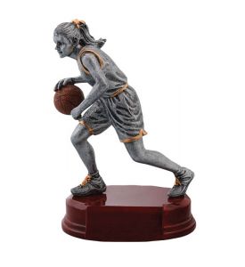 Resin Sculpture Classic Basketball F.