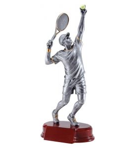 Resin Sculpture Classic Tennis M.